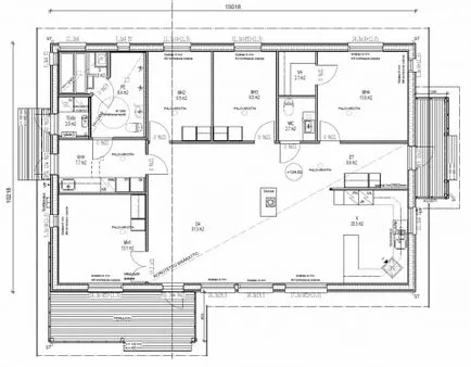 Gazdaságos ház finn, a szabályok az építési (technológiai architektúra) Gazdaságos ház finn, a szabályokat az építési