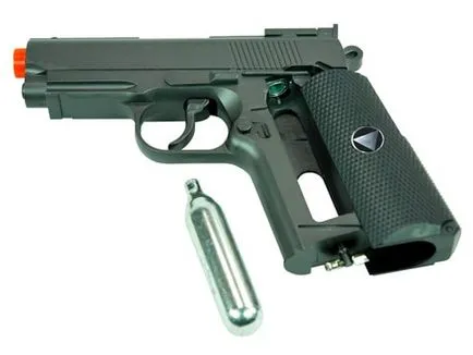 Gáz Airsoftfegyverek - mindent meg kell tudni, hogy a kezdő