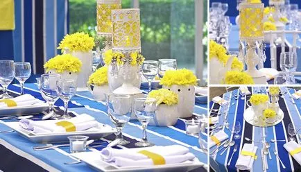 Kék esküvő, esküvői dekoráció, kék (blue) Kék esküvő, esküvői dekoráció, kék