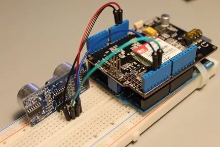 GSM riasztó saját kezével a telefon áramkör programot