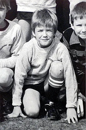 A szerelmi történet David és Victoria Beckham, kozmopolita magazin (Beckham) A szerelmi történet David és Victoria Beckham, kozmopolita magazin
