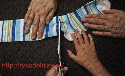 Játék kígyó kezével - az ihletet házivarrónő