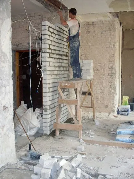 A mit belső válaszfalak anyagok kiválasztása (hogyan lehet belső falak a szobában) A mit belső válaszfalak anyagok kiválasztása