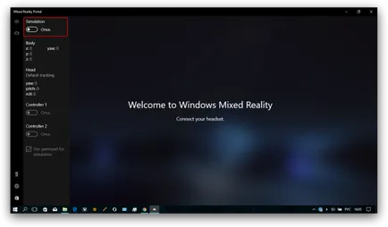 Hogyan lehet aktiválni a vegyes valóság, rejtve a windows alkotók frissítés