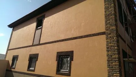 Befejező dekoratív vakolat homlokzati Befejező dekoratív vakolat homlokzati