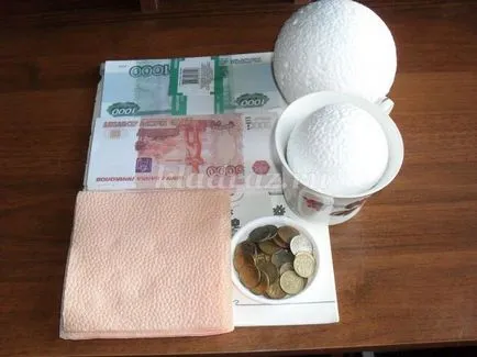 Pénz fa kezüket vágások