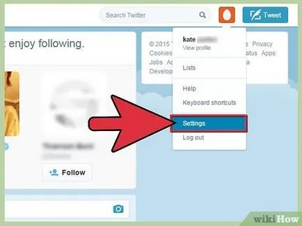 Hogyan változtassuk meg a háttérben twitter