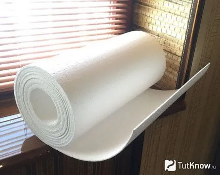 Hogyan ragasztó hőszigetelő tapéta alatt levő saját kezűleg