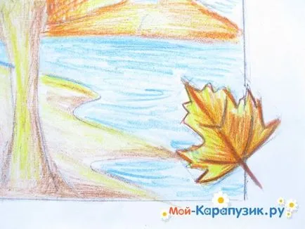 Hogyan kell felhívni a ceruzát ősszel fokozatosan