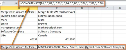 Hogyan lehet kombinálni a sorok excel 2010 és 2013 adatvesztés nélkül (adatok) Hogyan lehet egyesíteni sorokat excel 2010 és 2013 adatvesztés nélkül