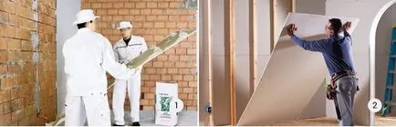 Hogyan hüvelyébe a falak gipszkarton kezük megfelelően - videó és fotó utasítások