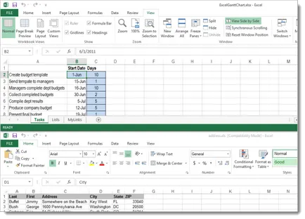 Hogyan kell megnyitni excel 2013 fájlok egymás mellett a különböző windows