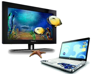 Hogyan lehet csatlakozni a laptop és a TV, PC kezdőknek (TV) Hogyan lehet csatlakozni a laptop a TV, a számítógép a bábuk