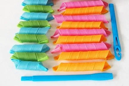 Hogyan kell használni a hajcsavaró egy horog részletes utasításokat