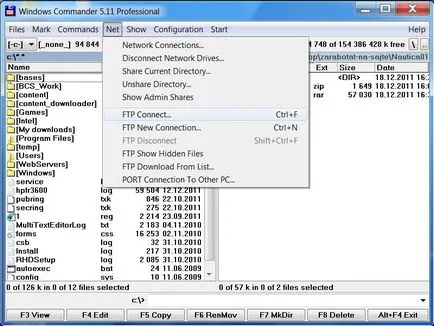 Hogyan érhetem el a helyszínen ftp