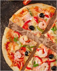 Főzni egy házi készítésű pizza - házi pizza