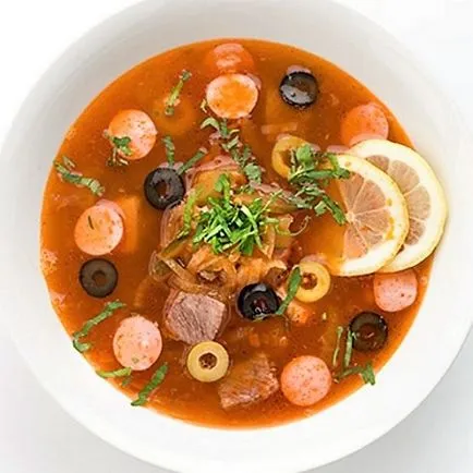 Főzni zagyvalék szoljánka leves receptek (recept szakács zagyvalék) Főzni zagyvalék szoljánka leves receptek