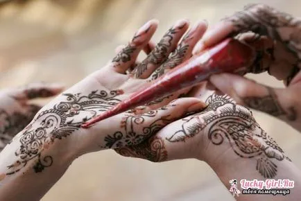 Hogyan kell felhívni henna a test