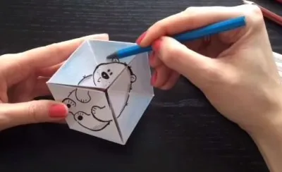 Hogyan, hogy a puzzle a papír a kezedben, a klub - Samodelkin (papír) Hogyan, hogy a puzzle a papír a kezedben, a klub - Samodelkin