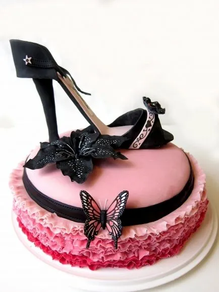 Hogyan készítsünk egy öntött cipő, cipő dekoráció torta (cake) Hogyan készítsünk egy öntött cipő, cipő tortát díszítő