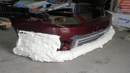 Hogyan készítsünk egy egyedi tuning lökhárító kezük (saját) Hogyan készítsünk egy egyedi tuning lökhárító saját kezűleg