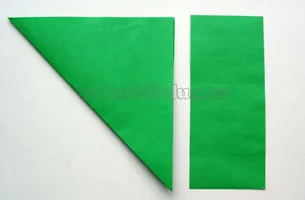 Hogyan készítsünk egy béka papírból lépésről lépésre fotókkal