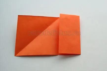 Hogyan készítsünk egy béka papírból lépésről lépésre fotókkal