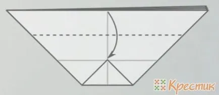 Hogyan készítsünk egy kéz a papír origami technikával (kézzel) Hogyan készítsünk egy kéz a papír origami technikával
