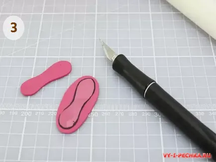 Hogyan készítsünk egy táska és cipő a masztix (fotó bemutató), pékáru