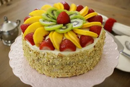 Hogyan díszíteni a torta gyümölcs simpatishnenko és egyszerű (díszíteni) Hogyan díszíteni a tortát, és gyümölcsöt simpatishnenko prostenko
