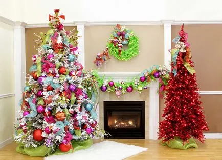 Hogyan díszíteni a karácsonyfát a New Year, ötleteket és lehetőségeket az eredeti design segítségével a papír, játékok (új) Hogyan díszíteni a karácsonyfát a New Year, ötleteket és lehetőségeket az eredeti design segítségével a papír, játékok