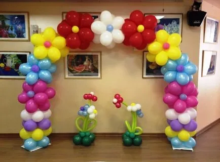 Hogyan díszíteni a gyermek szobájába születésnapját ötletek fotó (díszítés gyermekek születésnapja) Hogyan díszíteni a gyermek szobájában a születésnapi party ötletek, fotók