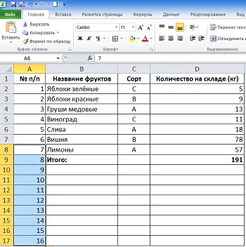 Hogyan excel, hogy gyorsan felsorolni a táblázat sorait (számozott) Hogyan excel, hogy gyorsan felsorolni táblasorokra