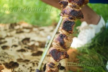 Ahogy pácolt grill sertéshús volt szaftos, hogy (5 receptek)