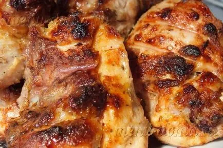 Ahogy pácolt grill sertéshús volt szaftos, hogy (5 receptek)