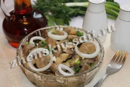 Hogyan páclében gombát otthon gyorsan