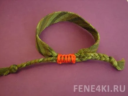 Mivel Fenichka fenechki végén a fogselyem (vége) Hogyan befejezni dísz dísz fogselyem