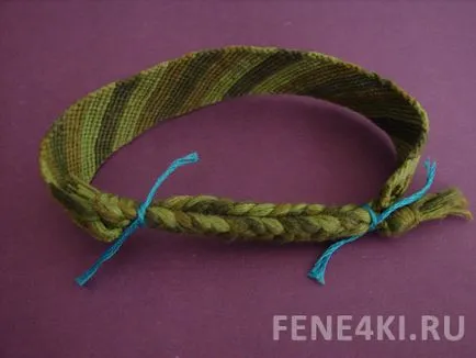 Mivel Fenichka fenechki végén a fogselyem (vége) Hogyan befejezni dísz dísz fogselyem