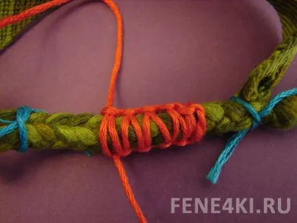 Mivel Fenichka fenechki végén a fogselyem (fenechki szalagok) Hogyan befejezni dísz dísz fogselyem