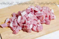 Sült burgonya sertés és paradicsommal