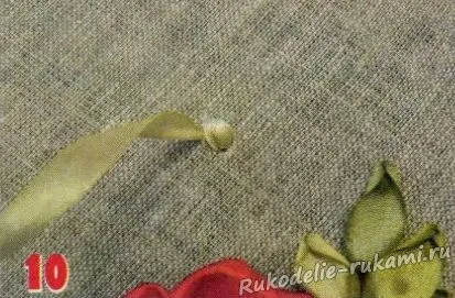 Festés pipacsok és spikelets (spikelets) Kép a pipacsok és búzakalász