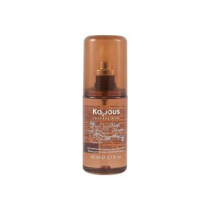 Kapus folyadék töredezett haj Crystal Shine, keratin és más (kapus) Kapus folyadék töredezett haj Crystal Shine, keratin és más