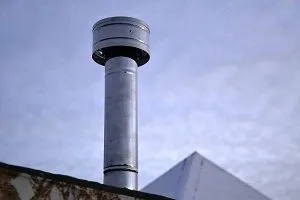 A kupakot a kémény cső