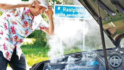 Forráspont fagyálló a tágulási tartály - okok és következmények