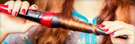 Cone göndör haját a felülvizsgálat a legjobb BABYLISS, a Philips, ROWENTA, Remington és hairway (fotók,