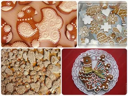 Roe - festett mézeskalács karácsonyi és újévi