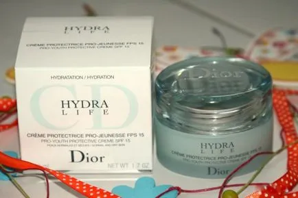 Cream Dior Hydra Life pro-ifjúsági védő krém SPF 15 értékelés (Dior) Cream Dior Hydra Life pro-ifjúsági védő krém SPF 15 értékelés alapján