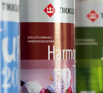Paint - Tikkurila - fal tulajdonságait, fogyasztás, építési portál