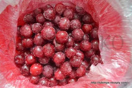 Csirke cseresznye - a recept egy fotó