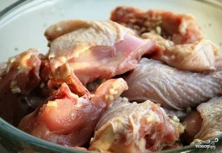 Csirke provance - lépésről lépésre recept fotók